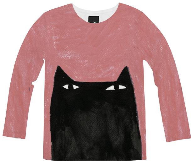 Black Cat Long Sleeve Tshirt