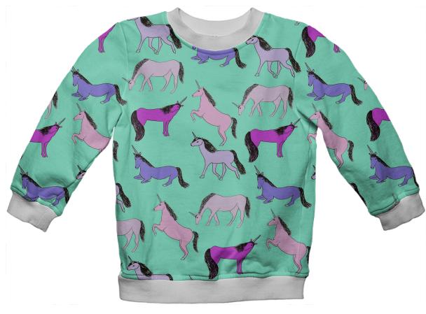 Neon Unicorn Sweatshirt