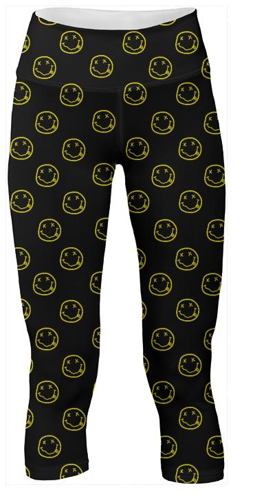 Nirvana Print Yoga Pants