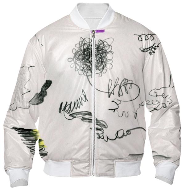 Abstract Study 01 Bomber Jacket