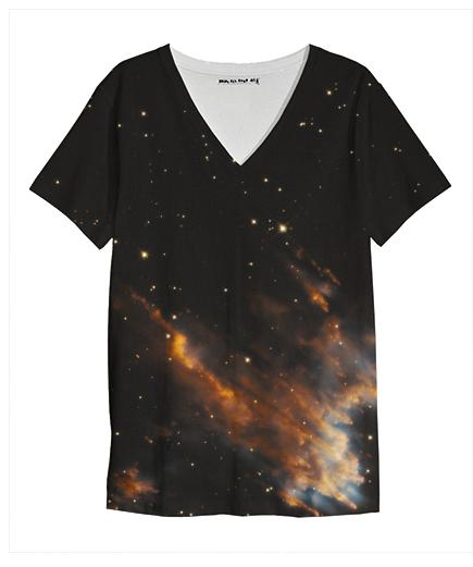 Galaxy V Neck Shirt