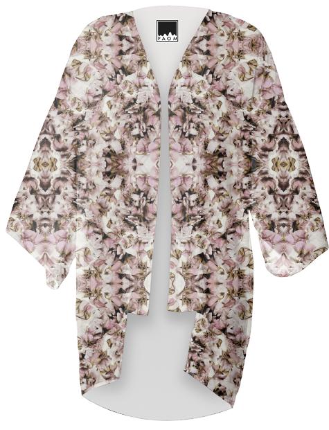 Sweet Pea Petal Kaleidoscope Kimono