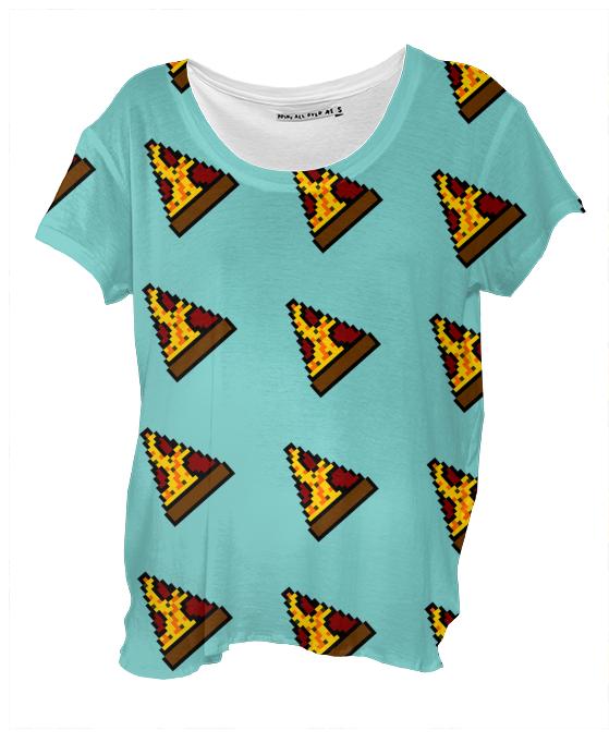 Food Pyramid Drape Shirt