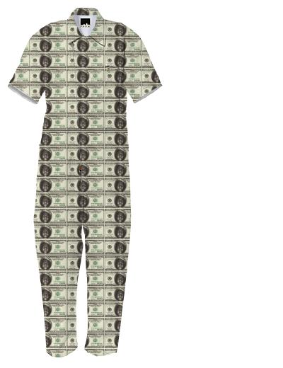 Gimme The Loot Biggie Face 100 All Over Print Jumpsuit
