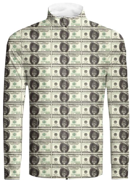 Gimme The Loot Biggie Face 100 All Over Print Trackshuit Jacket