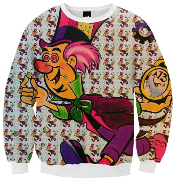 Mad Hatter Blotter Sweatshirt