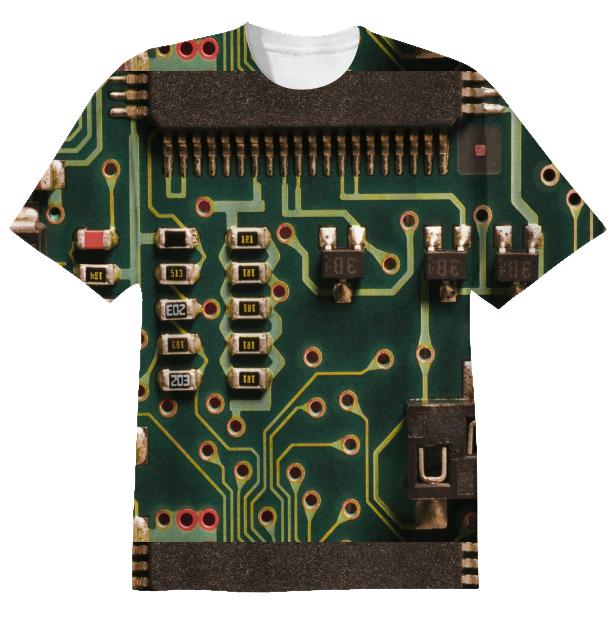 Circuit Board T Shirt