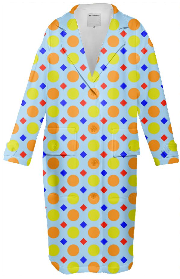 CIRCUS NEOPRENE TRENCH COAT