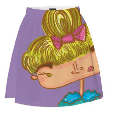 Lavinia fenton character design sweet fiorella half face summer skirt