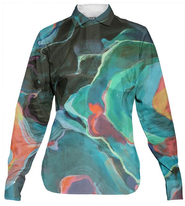 La Lune Button Down ladies