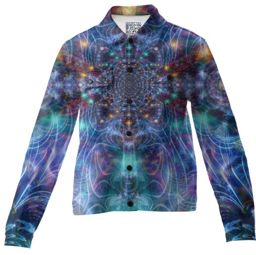 Little Burning Men Twill Jacket