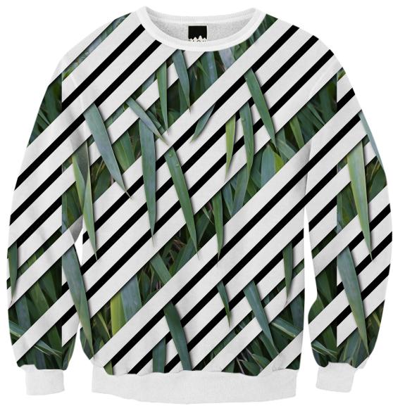 PAOM, Print All Over Me, digital print, design, fashion, style, collaboration, melvin_galapon, Ribbed Sweatshirt, Ribbed-Sweatshirt, RibbedSweatshirt, Horticulture, autumn winter, unisex, Poly, Tops