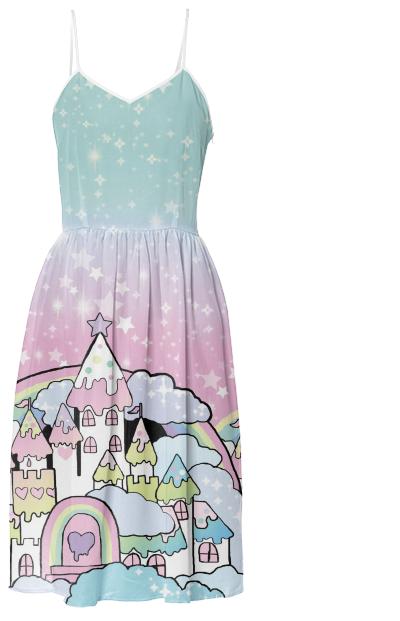 Melty Castle Summer Dress
