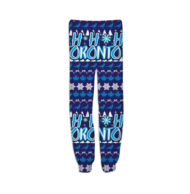 Ho Ho Ho Toronto Christmas Pattern