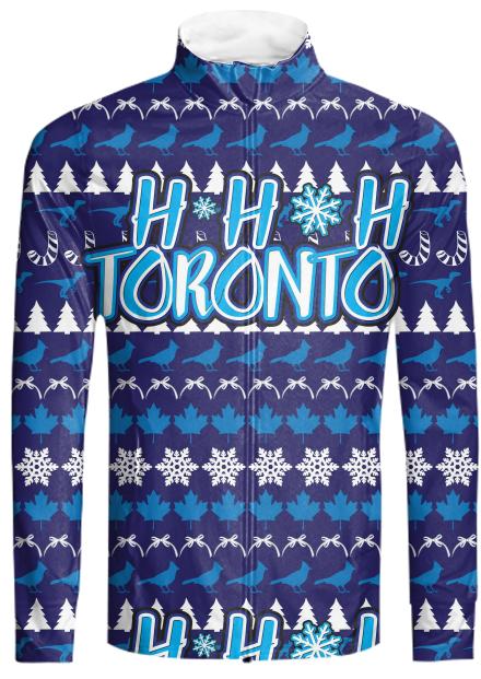 Ho Ho Ho Toronto Christmas Pattern