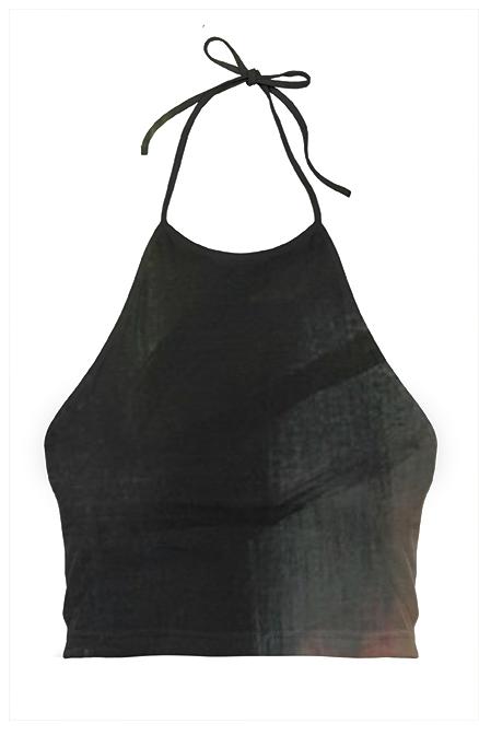 ALMOST BLACK HALTER