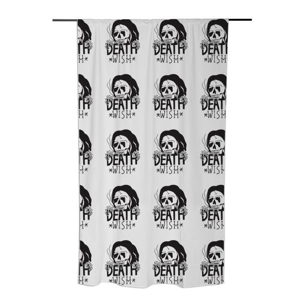 DeathWish Cards Shower Curtain