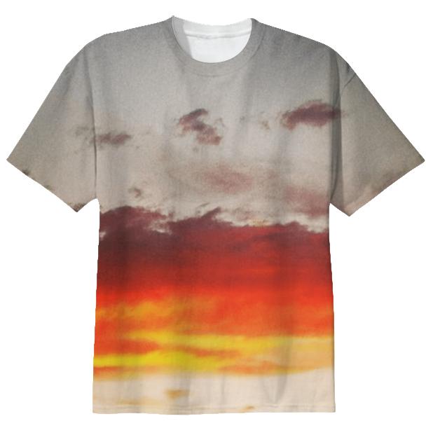 Sunset Clouds Tee