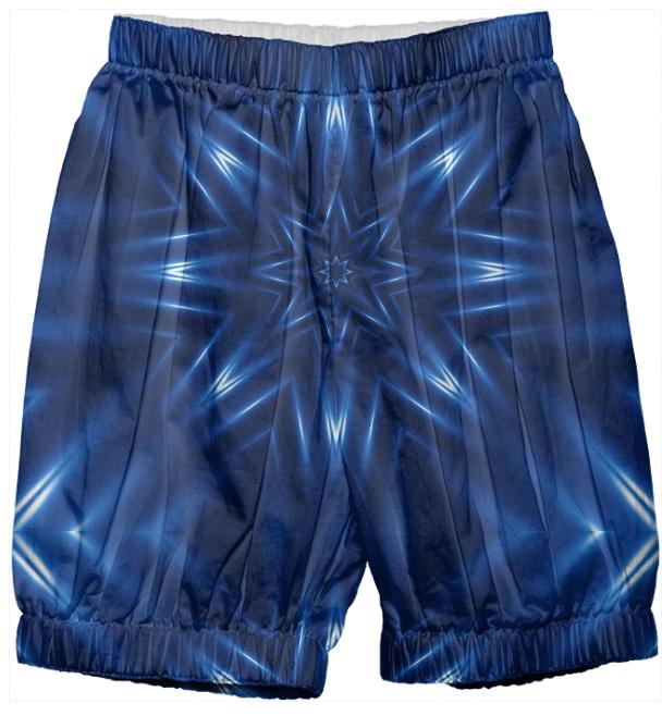 Blue Star Burst Kid s Bloomers