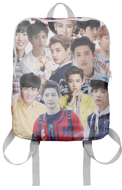 YEOL BBY Collage Backpack