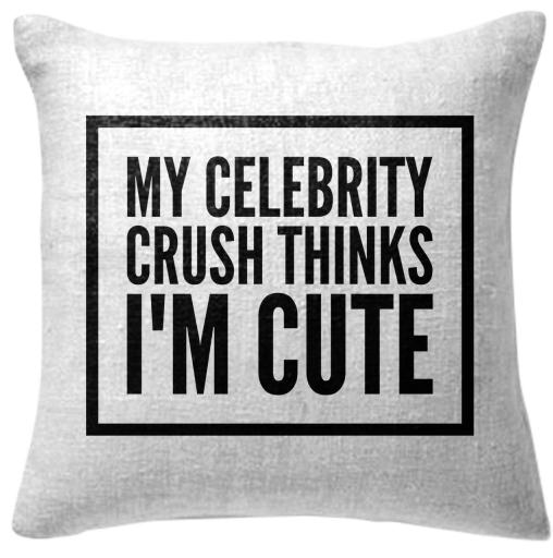 Celebrity Crush Pillow