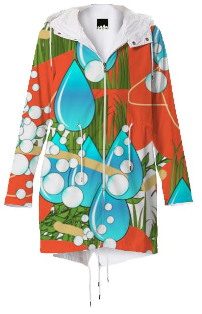 succulent raincoat