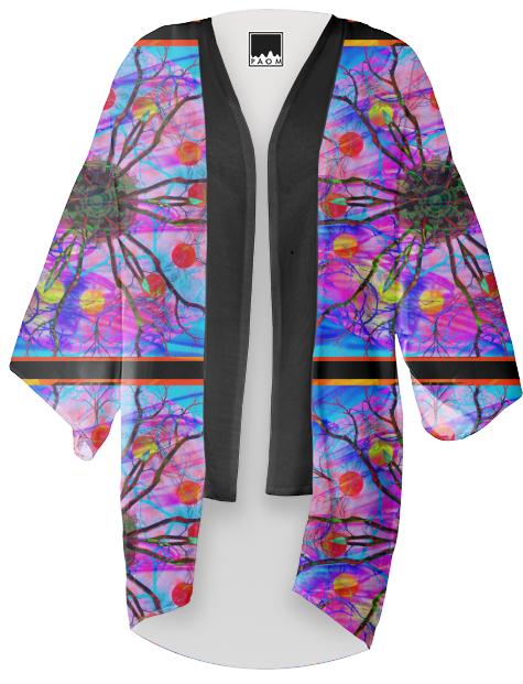 Night of the Twelve Moons Kimono by Dovetail Designs