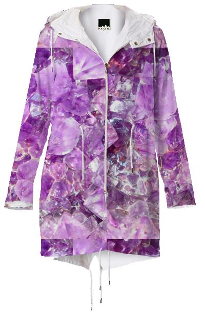 Purple Rain Raincoat by Dovetail Designs