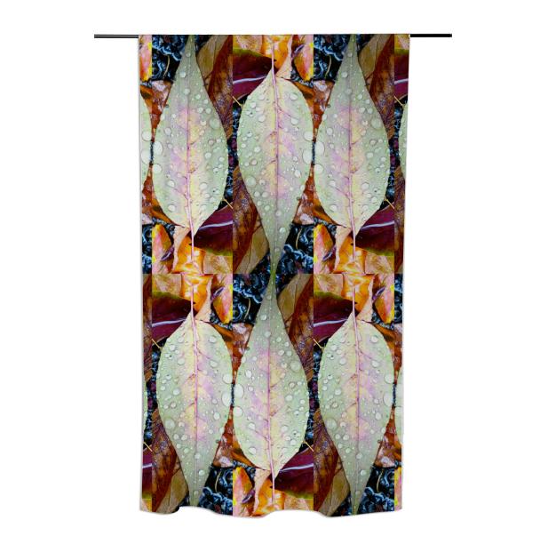 Rainbow In The Rain Curtain by Dovetail Designs