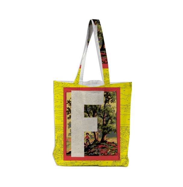 PAOM, Print All Over Me, digital print, design, fashion, style, collaboration, trey-speegle, trey speegle, Tote Bag, Tote-Bag, ToteBag, for, yellow, autumn winter spring summer, unisex, Poly, Bags