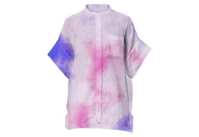 pink and purple cloud art