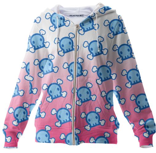 SHOCK TWIST X DISKO WARP BLUE EDITION HOODIE