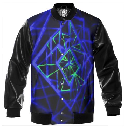 MAYAN SPACE UV Varsity Jacket