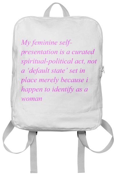 Fuck Femmephobia Backpack