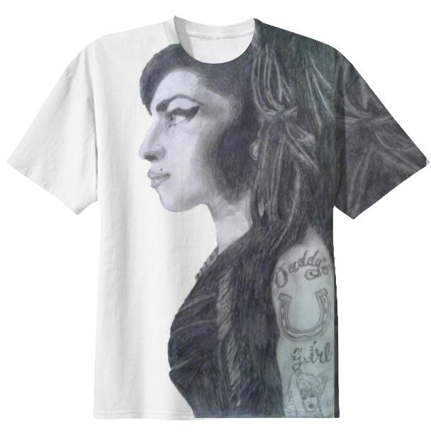 Amy Winehouse Sketch Tee