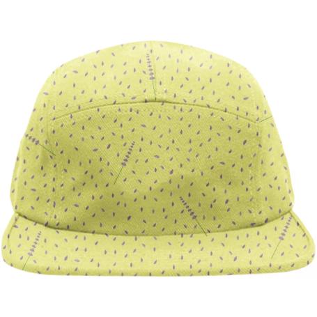 Yellow baseball hat