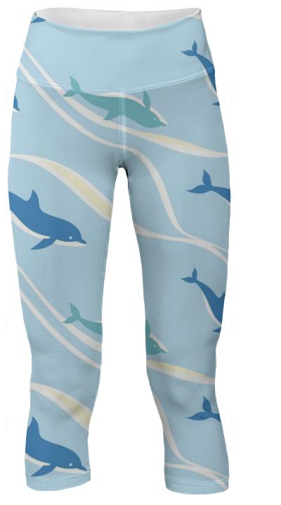 Dolphins Yoga Pants