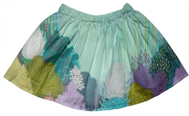 Autumn Meets Winter Kids Skirt