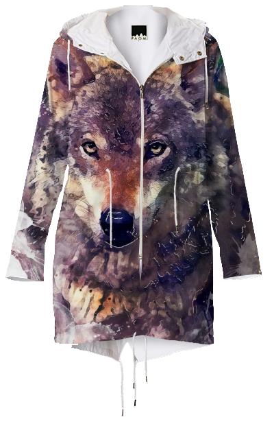 Wolf raincoat