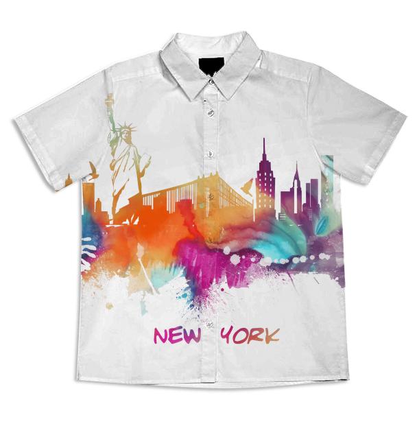 New York short sleeve blouse
