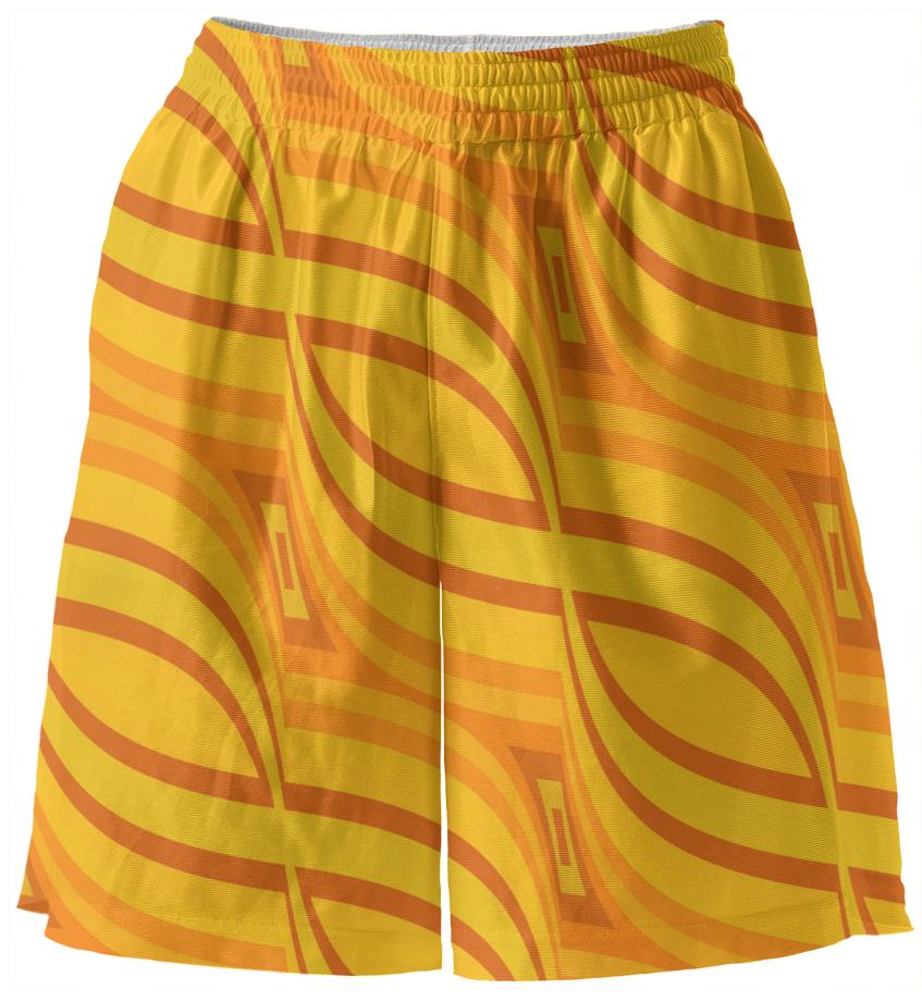 Retro Pattern orange