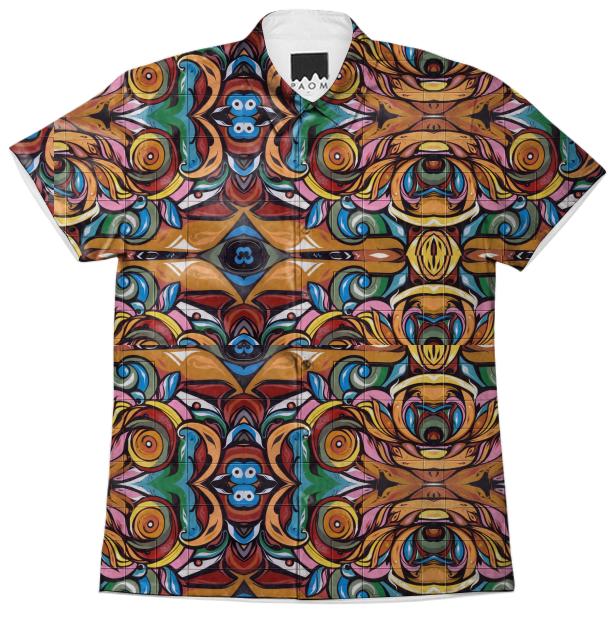 Electric Tribe Mission District Short Sleeve Workshirt