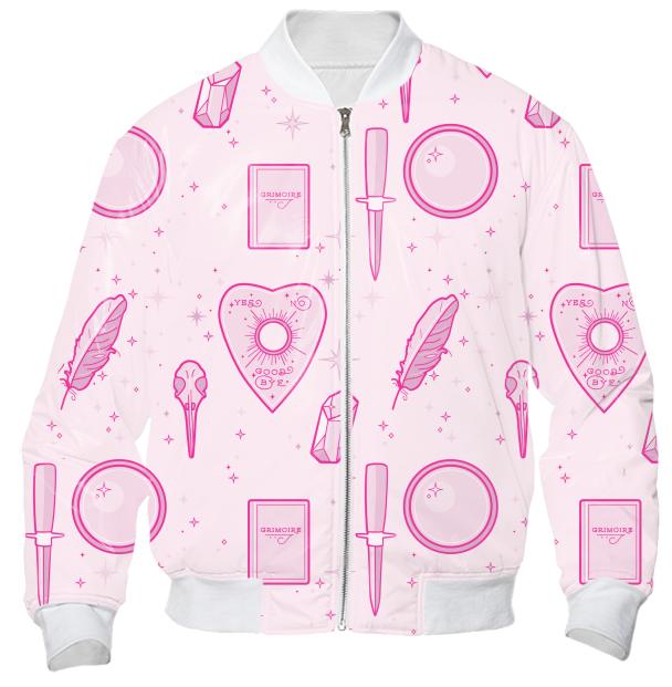 Pink Altar Bomber Jacket