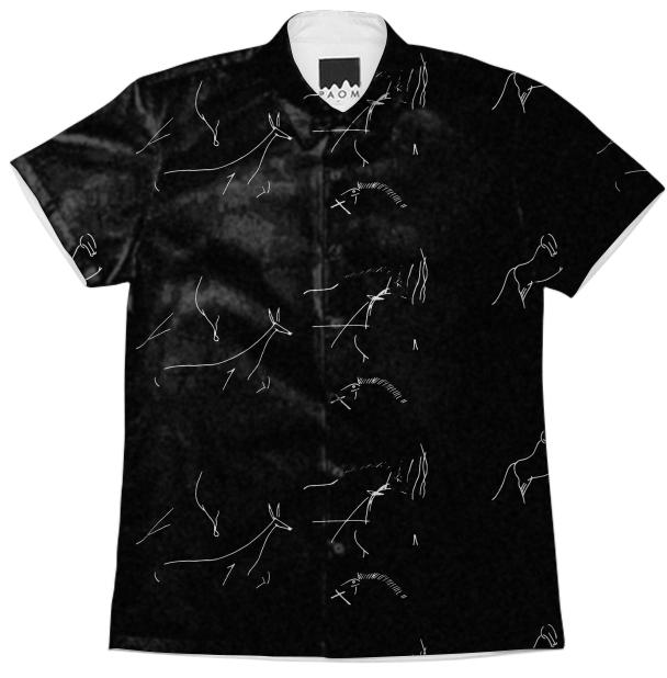 Lascaux Collared Black