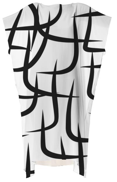 The El VP Silk Square Dress by TapWater Tees