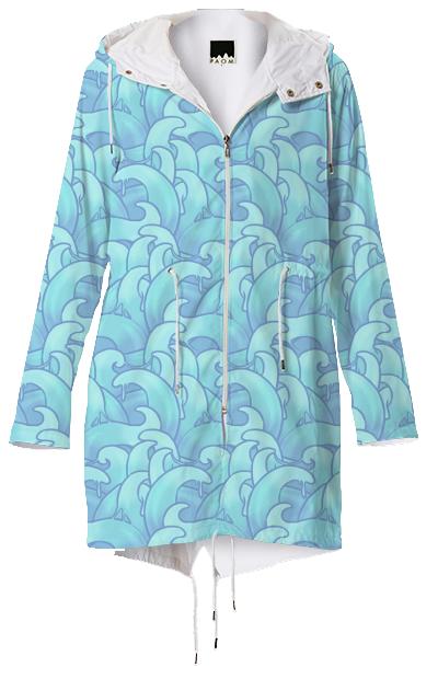 Tenta raincoat blue