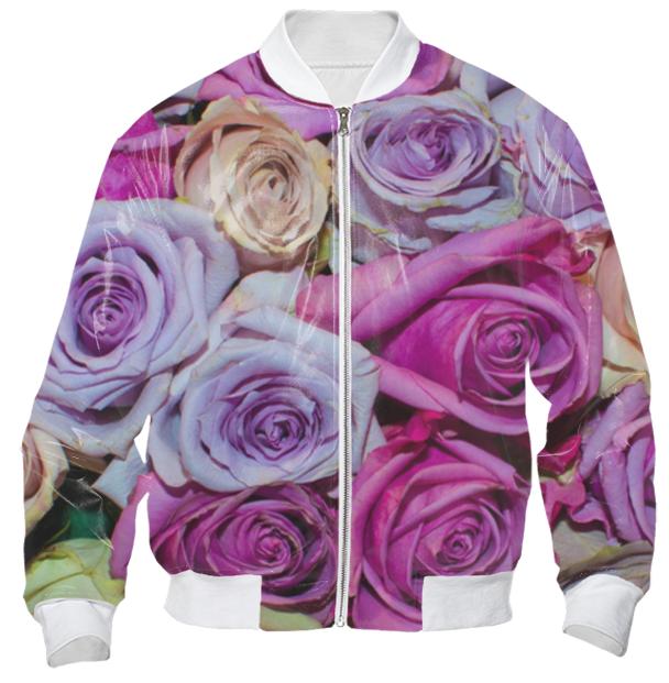 rose bomber jacket