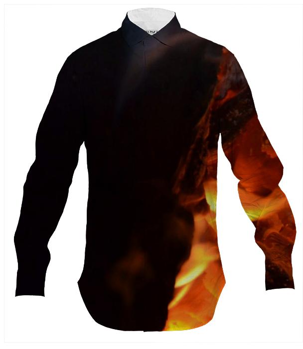 Yellowstone flame shirt