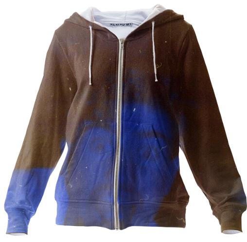 Blue Goonie Zip up hoodie