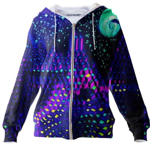 Hexagon Mountain Hoodie